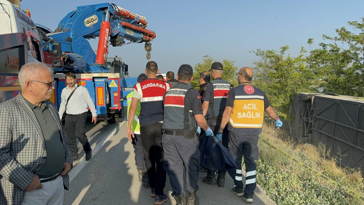 Konya-Adana Yolunda Can Pazarı: Otobüs Şarampole Uçtu