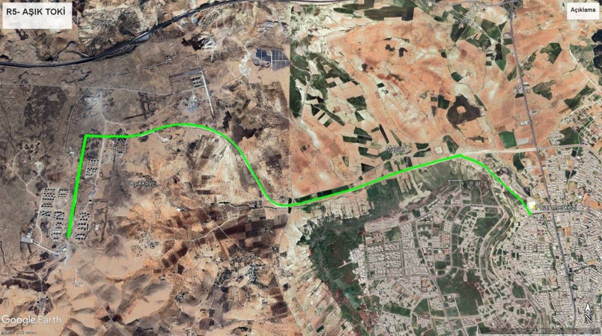 Urfa’da Aşık TOKİ’ye Yeni Otobüs Hattı Başlıyor