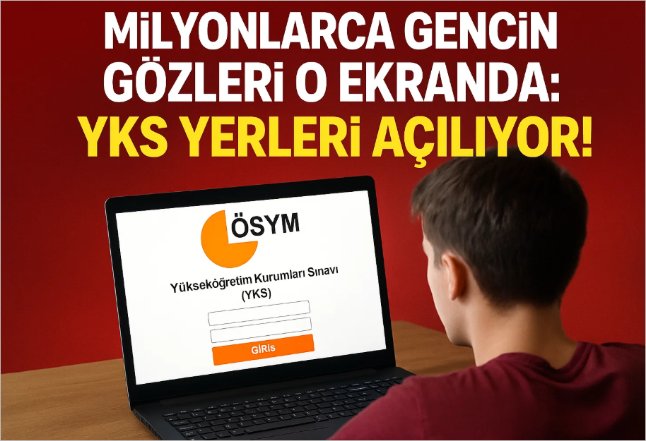 Milyonlarca Gencin Gözleri O Ekranda: YKS Yerleri Açılıyor!