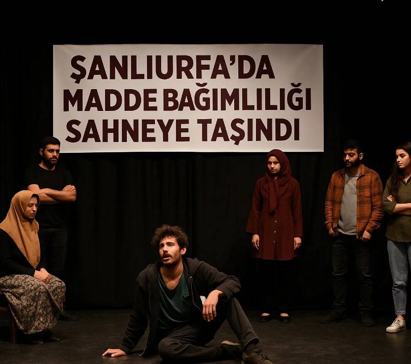 Şanlıurfa’da Madde Bağımlılığı Sahneye Taşındı!
