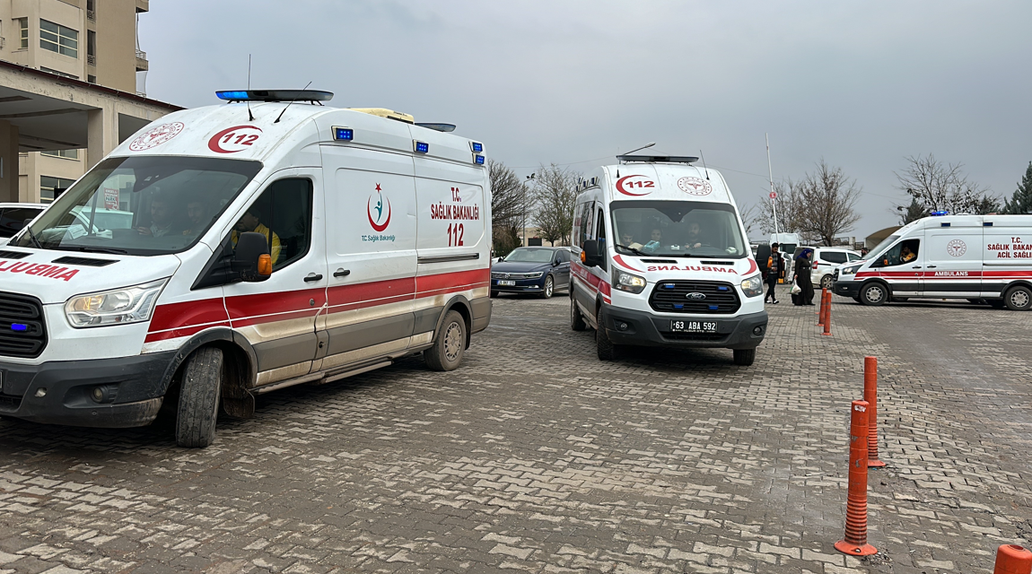 Siverek’te Feci Kaza: 7 Kişi Hastanelik Oldu