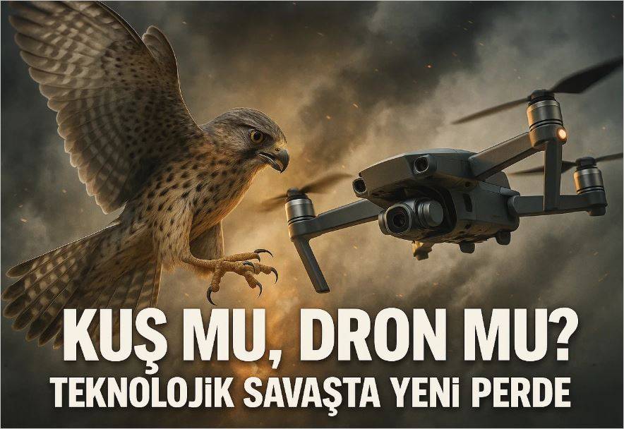 Kuş mu, Dron mu? Teknolojik Savaşta Yeni Perde!