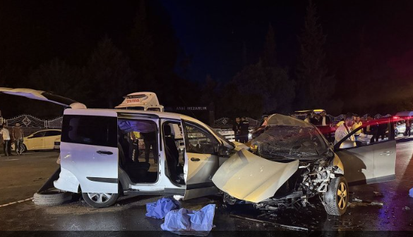 Gaziantep'te Feci Kaza: 5 Kişi Yaşamını Yitirdi...