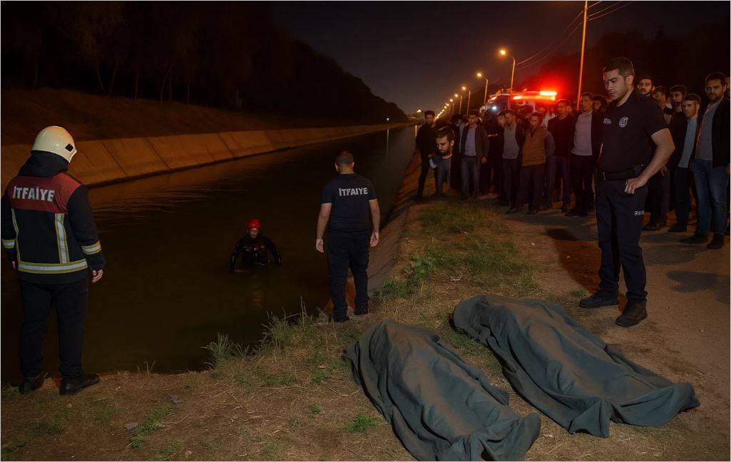 Şanlıurfa’da Acı Son! Kanalda Kaybolan 2 Kişi Ölü Bulundu!