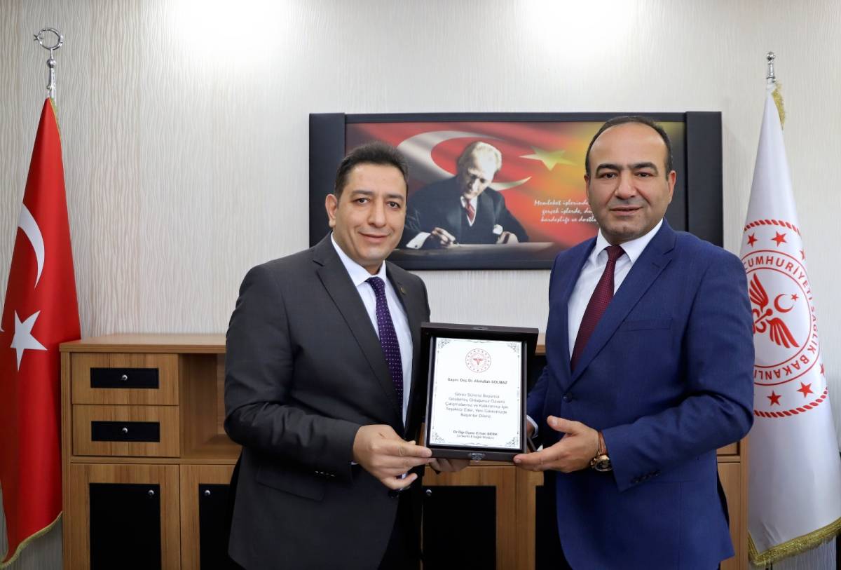 Şanliurfa Il Sağlik Müdürlüğü’nde Görev Değişimi