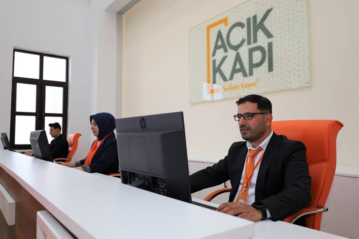 Açık Kapı Haliliye’de Vatandaşların Hizmetinde