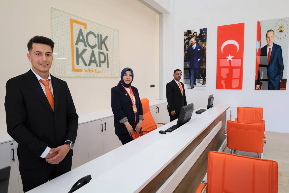 Açık Kapı Haliliye’de Vatandaşların Hizmetinde