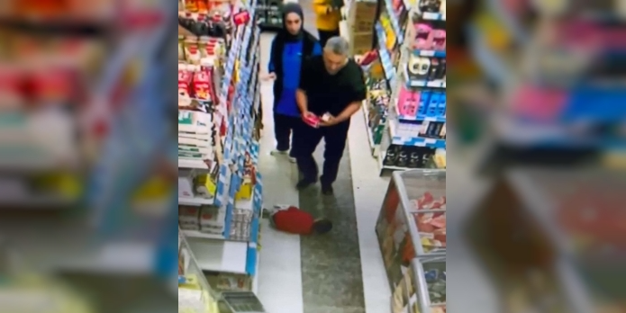 Markette Çocuğunu Tekmeleyen Baba Tutuklandı