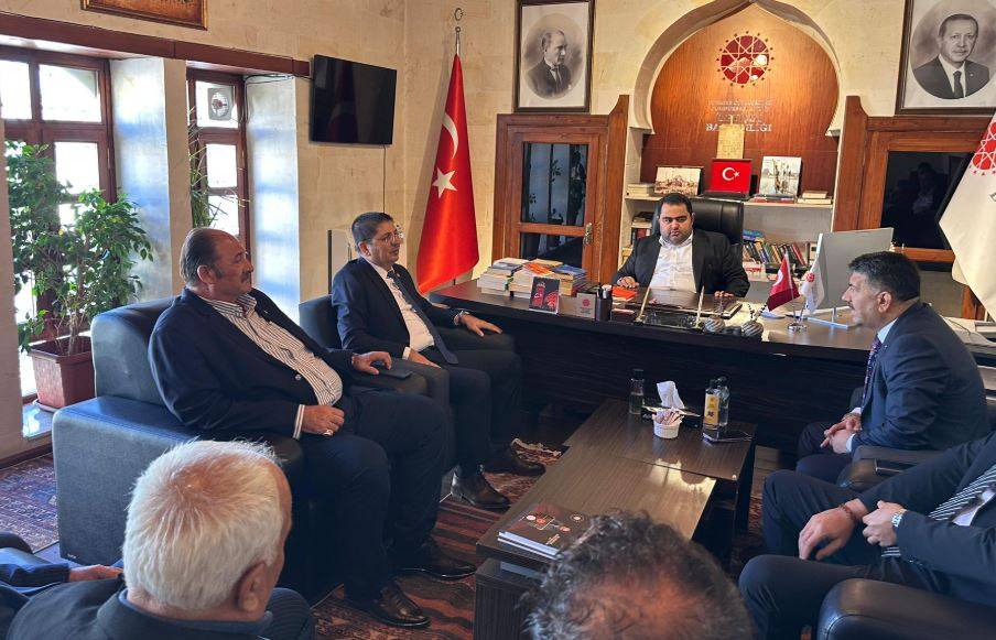 ABB Heyeti Şanlıurfa’da İletişim Başkanlığı’nı Ziyaret Etti