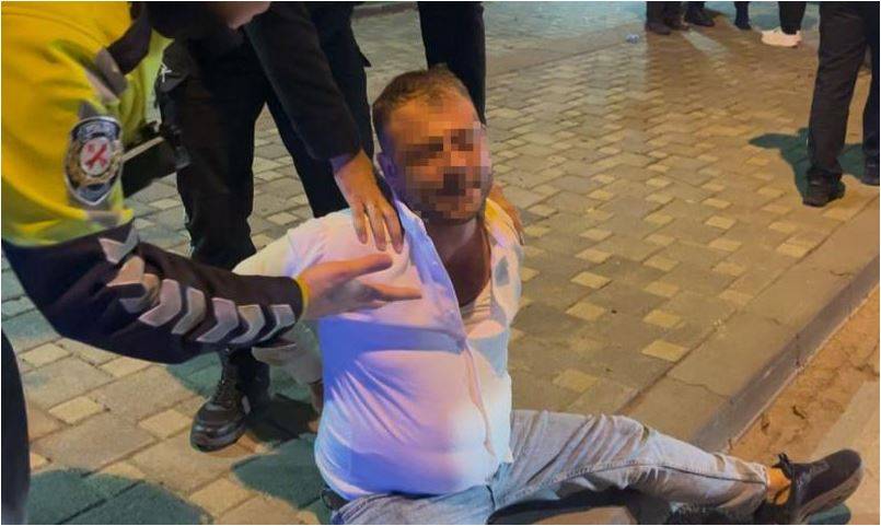 Alkollü Sürücü Patlak Lastikle Kaçtı