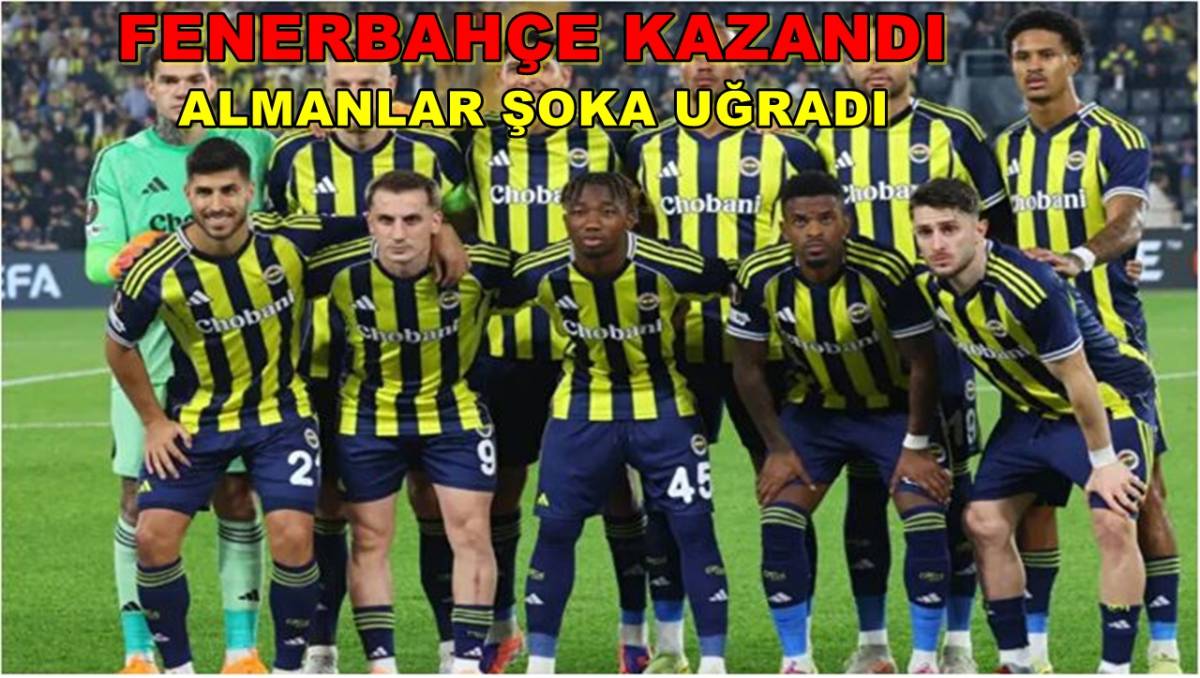 Fenerbahçe Kazandı Almanlar Şoka Uğradı
