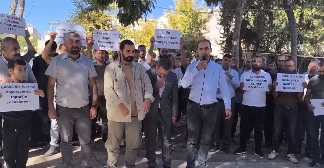 Suruç’ta Çiftçiler Ayakta: En Pahalı Su Bizde!