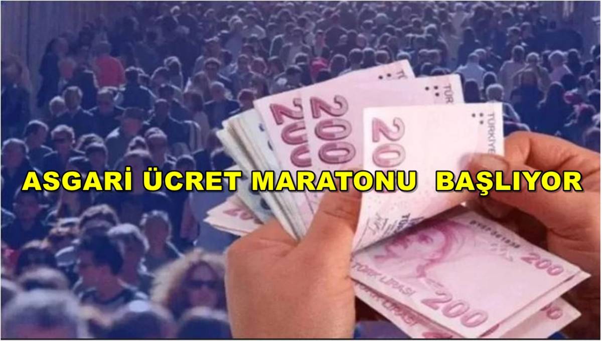 Asgari Ücret Maratonu Başlıyor