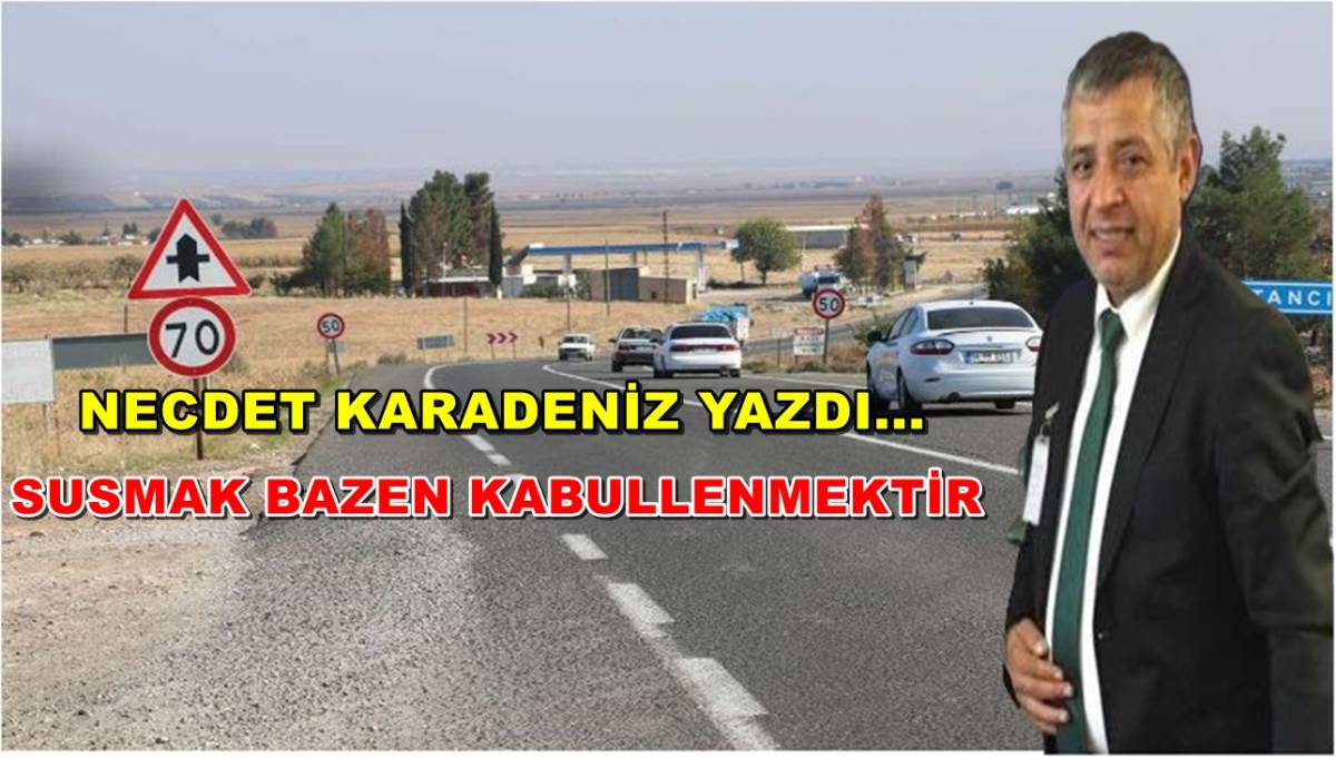 Susmak Bazen Kabullenmektir