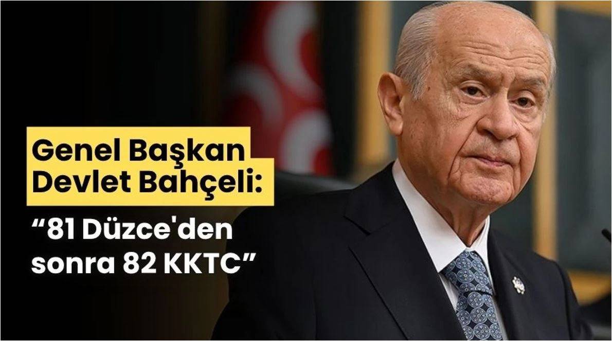 Bahçeli: “Kıbrıs Milli Davamızdır, Geri Dönüş Yok”