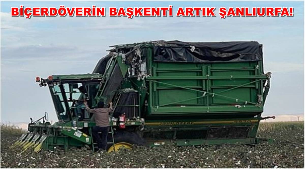 Biçerdöverin Başkenti Artık Şanlıurfa!