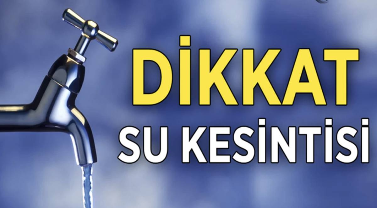 Şanlıurfa'da ŞUSKİ Uyardı: 25 Mahallede Su Kesilecek