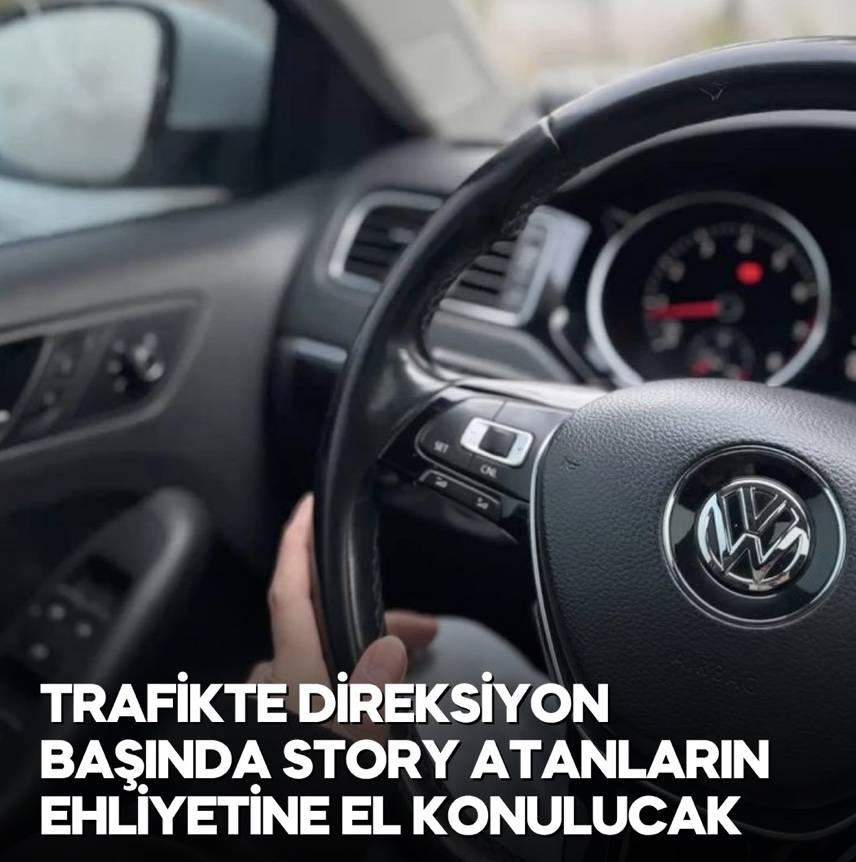 Direksiyon Başında Paylaşım Yapan Yandı: 5 Bin TL Ceza!