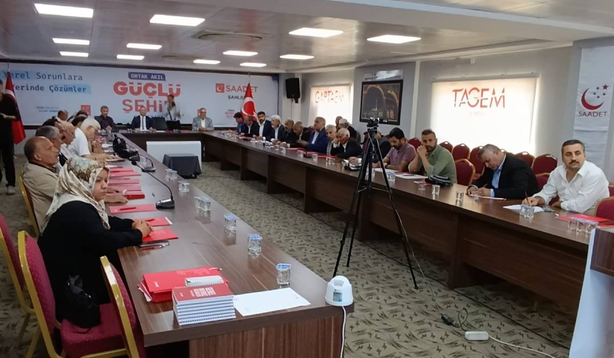 Şanlıurfa Kent Sorunları Çalıştayda Masaya Yatırıldı