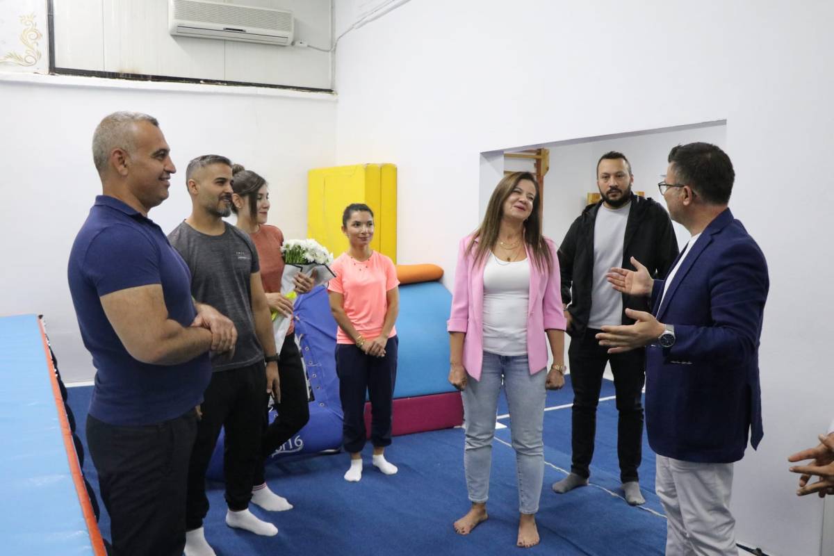 Şanlıurfa’da Spor Tesislerine Teşekkür Belgesi
