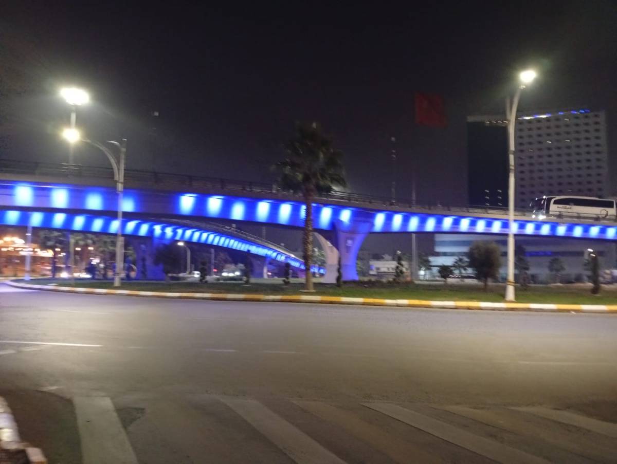 Şanlıurfa'da Dünya Diyabet Gününde Mavi Işıklı Farkındalık!