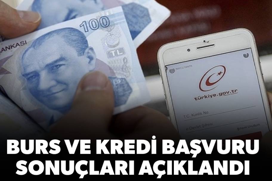 Burs ve Kredi Sonuçları Açıklandı