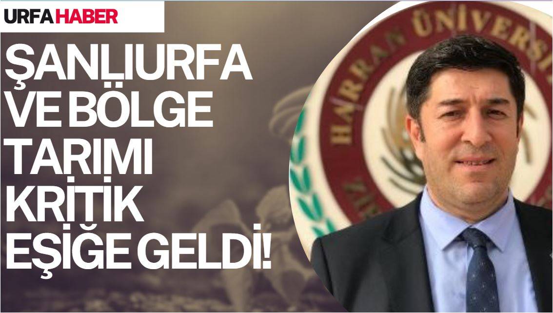 Şanlıurfa ve Bölge Tarımı Kritik Eşiğe Geldi!