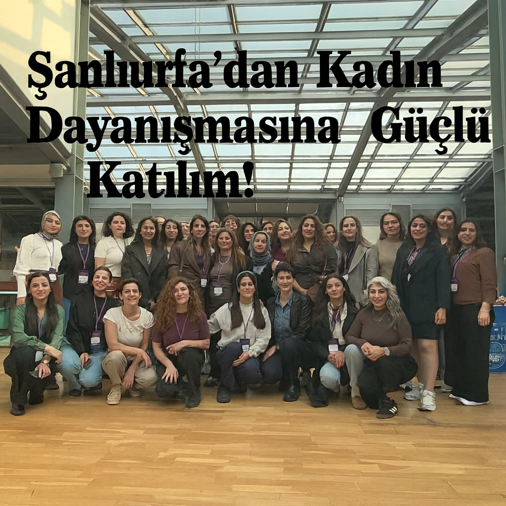 Şanlıurfa 'dan Kadın Dayanışmasına Güçlü Katılım!