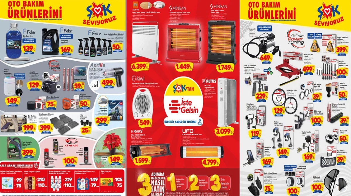 ŞOK 08-11 Kasım 2025 Aktüel Ürünler Kataloğu Yayınlandı
