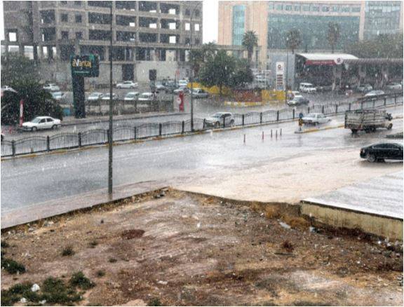 Şanlıurfa’da Yağmur Sele Döndü