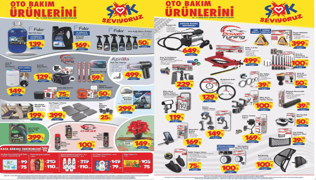 Bu Hafta ŞOK’ta Neler Var? 08-11 Kasım 2025 Aktüel Ürünler