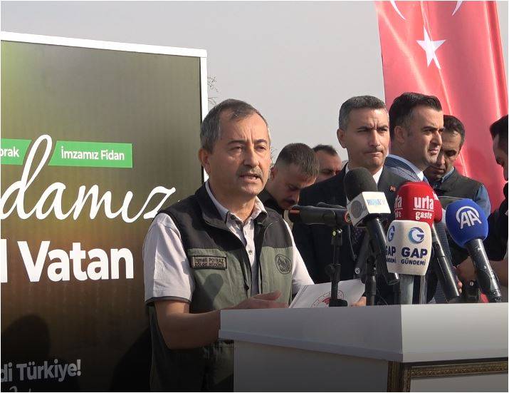 Milli Ağaçlandırma Günü Coşkusu Urfa’yı Yeşillendirdi