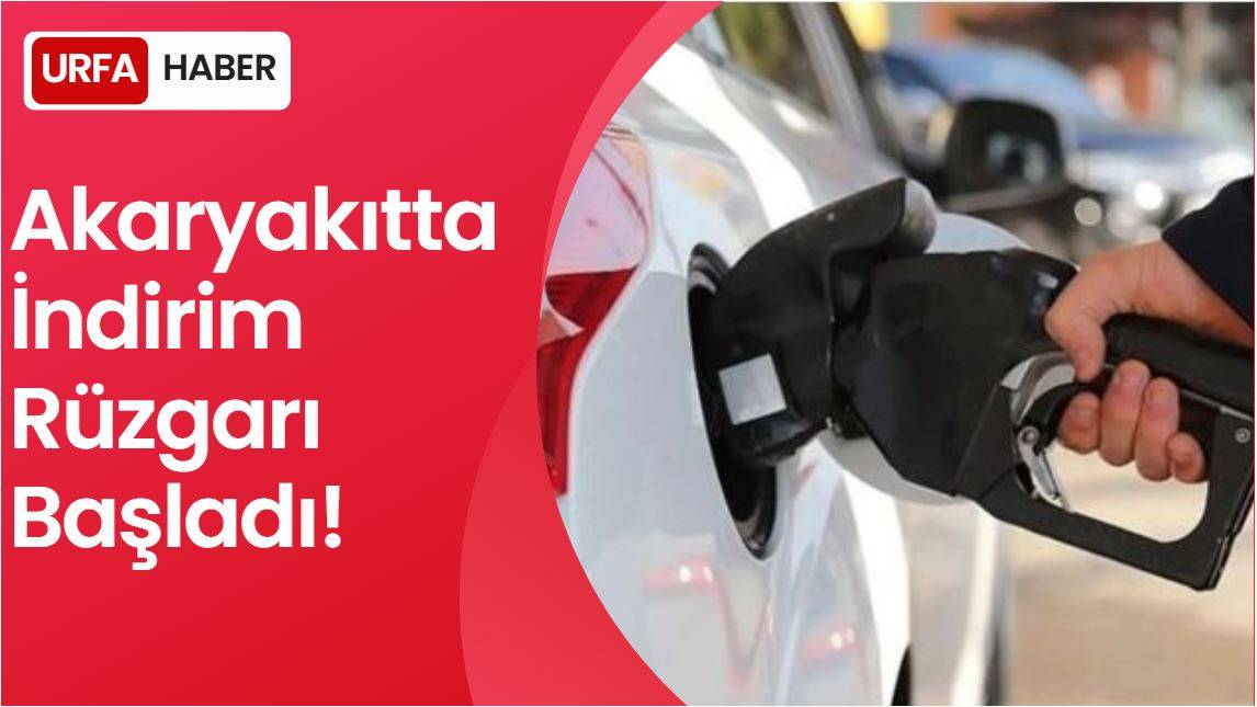 Akaryakıtta İndirim Rüzgarı Başladı!