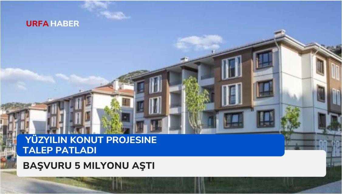 Yüzyılın Konut Projesine Talep Patladı!