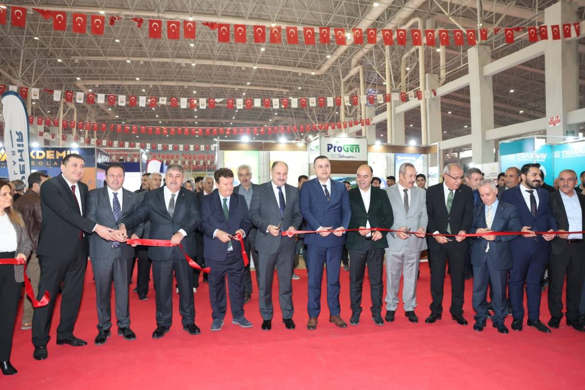 11. Şanlıurfa Gıda, Tarım Ve Hayvancılık Fuarı Kapılarını Açtı