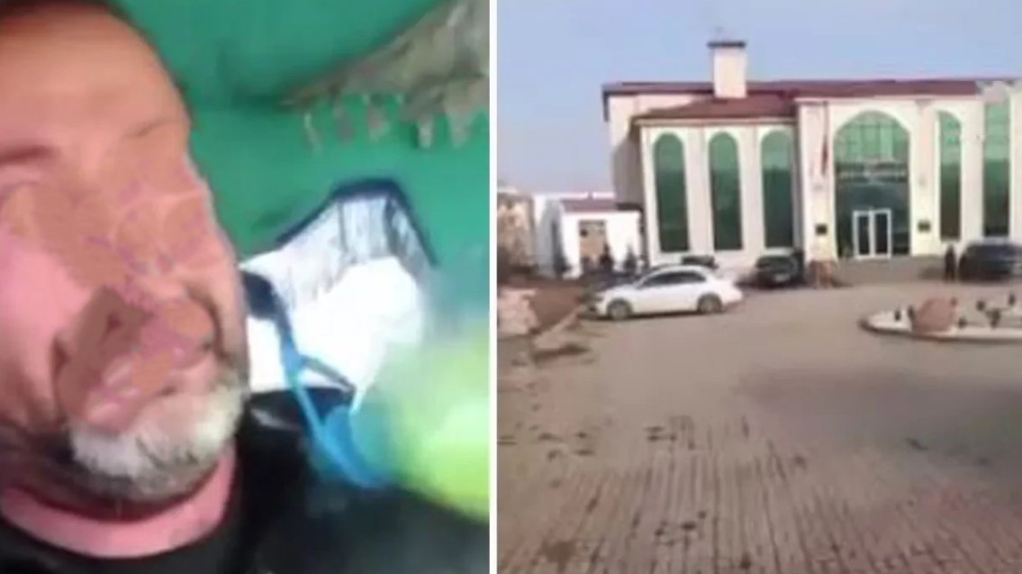 Belediye Önünde Benzin Döküp Kendini Ateşe Verdi