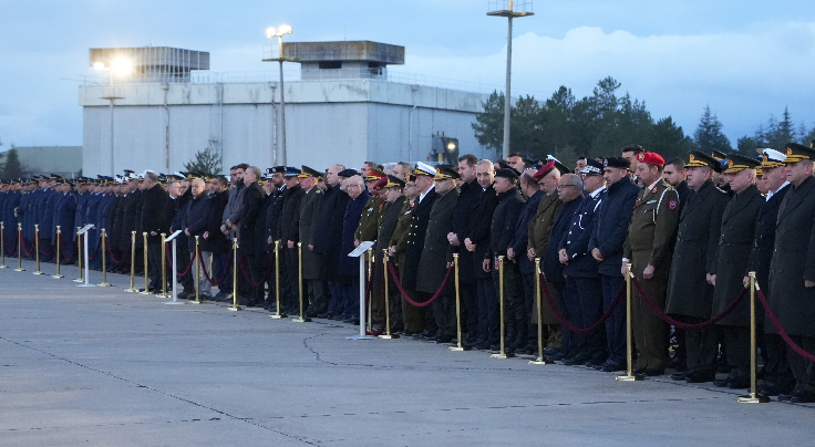 Hayatını Kaybeden Libyalı Askerler Törenle Uğurlandı