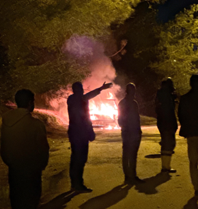 Otomobil Patladı, 1 Kişi Hayatını Kaybetti