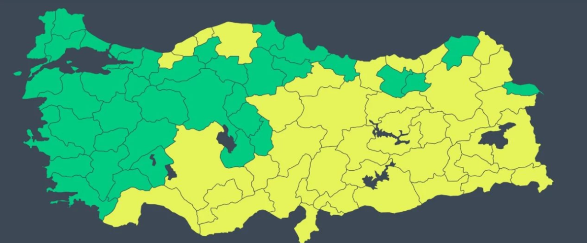 42 İl İçin Sarı Kodlu Uyarı! Kar Fena Bastıracak
