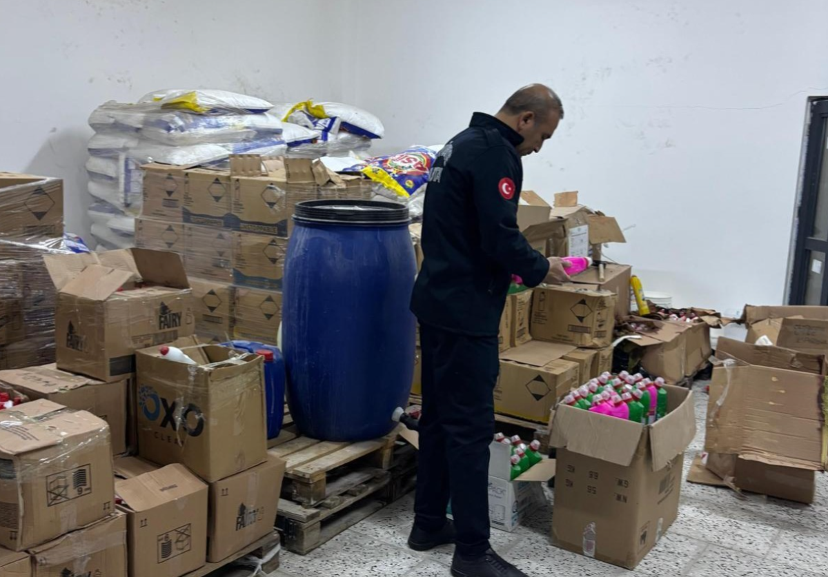 Şanlıurfa’da Sahte Deterjan Baskını: İki Depo Mühürlendi