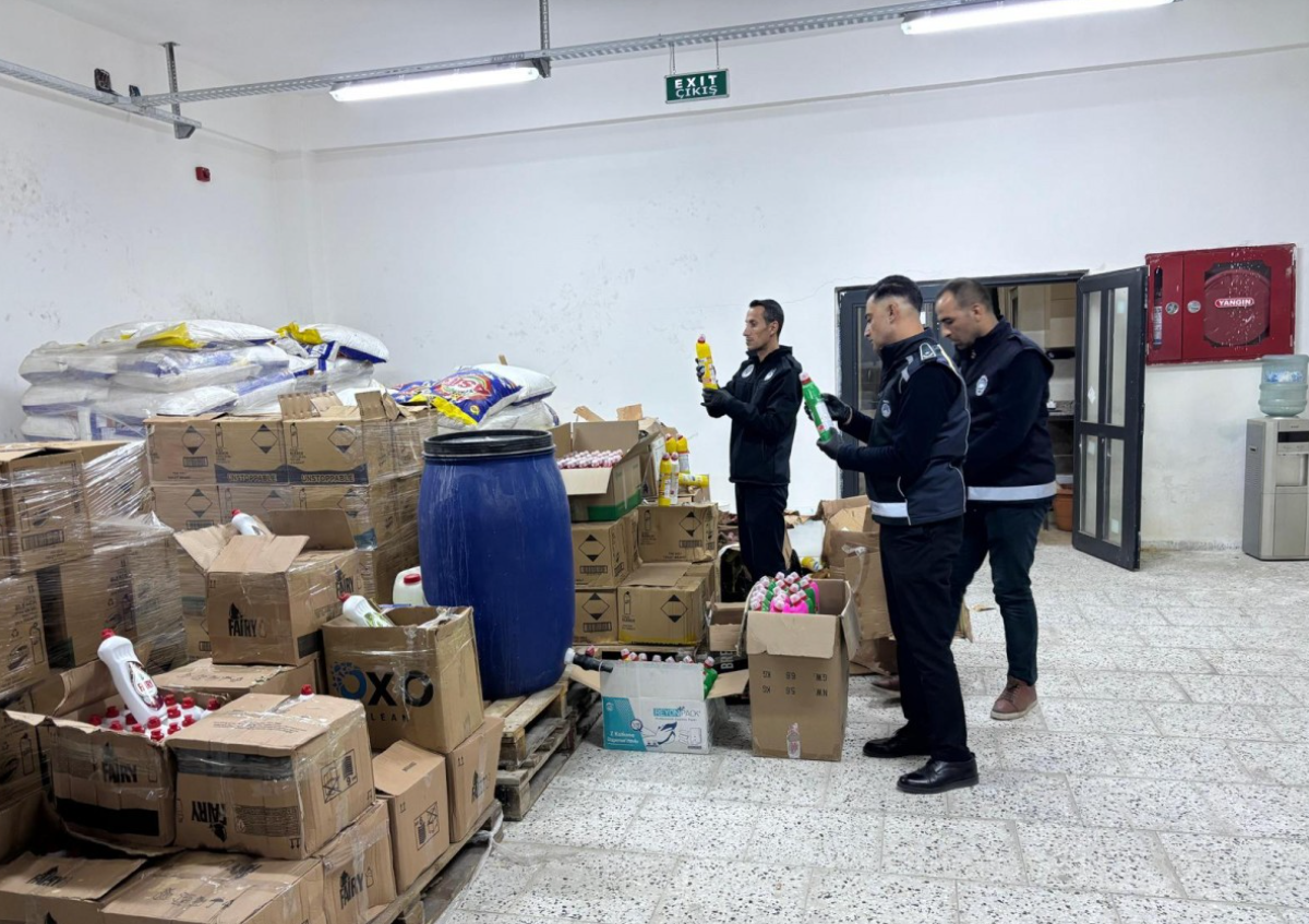 Şanlıurfa’da Sahte Deterjan Baskını: İki Depo Mühürlendi