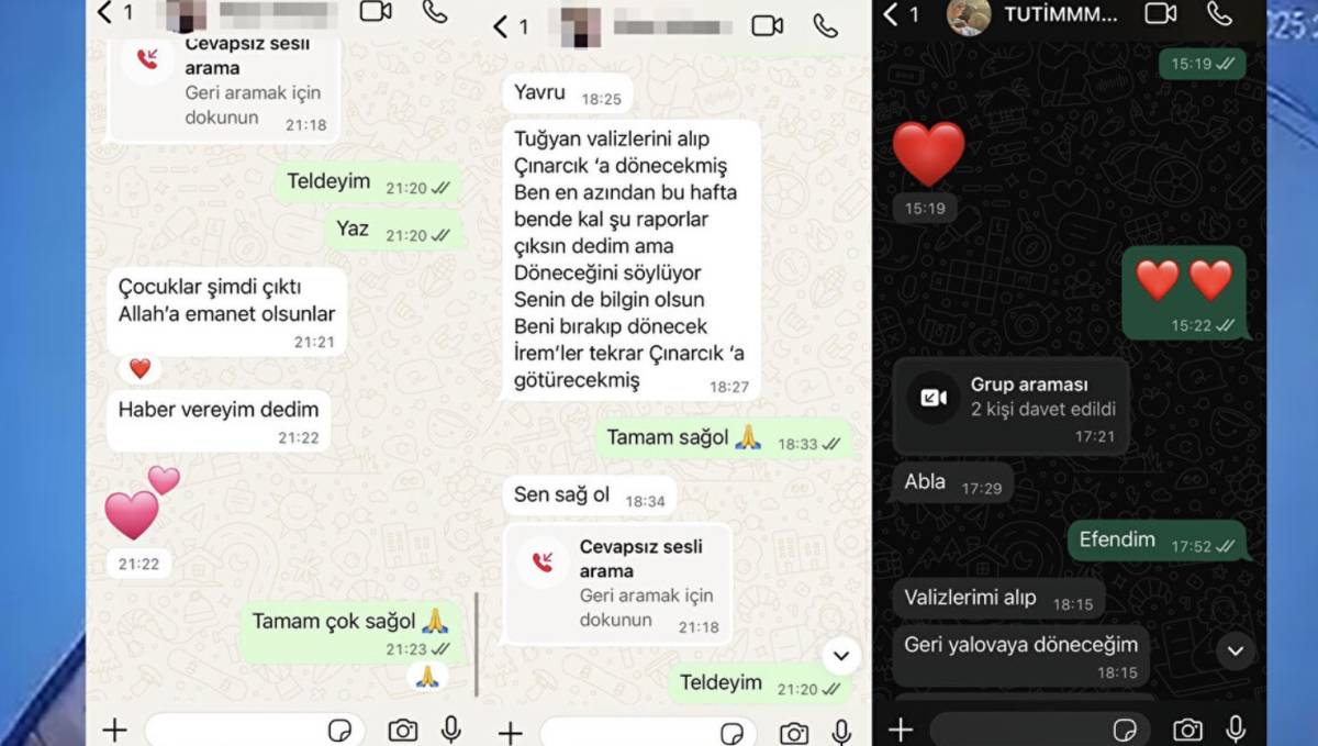 Güllü’nün Kızının Gözaltı Öncesi Mesajları Ortaya Çıktı
