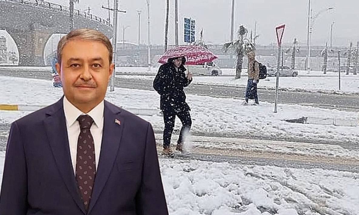Tipi ve Kar Şanlıurfa’yı Felç etti, Vali Şıldak Uyardı