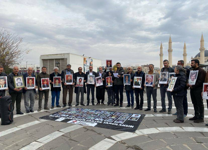 Şanlıurfa’da '62. Hafta Eylemi'nde 40 Yıllık Kayıp Dosyası!