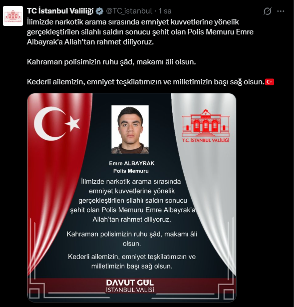 İstanbul'daki Uyuşturucu Operasyonunda Çatışma: 1 Şehit
