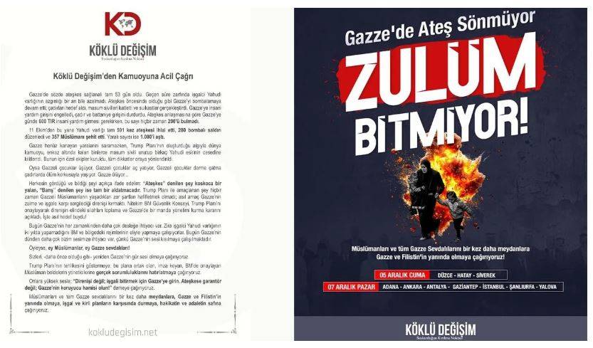 Gazze İçin Acil Çağrı: Ateşkes Büyük Bir Yalan!