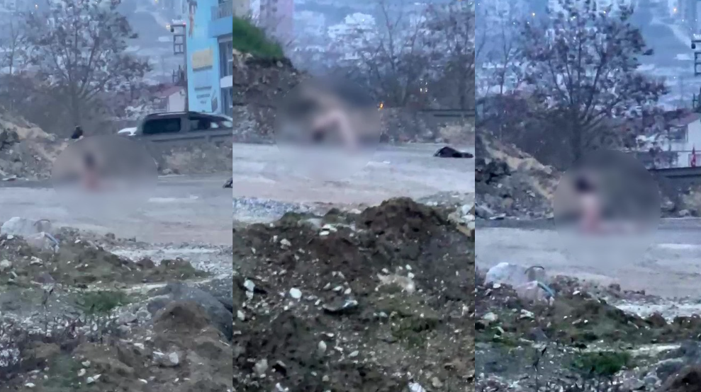 Köprü Altında Akıllara Durgunluk Veren Görüntüler