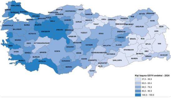 Şanlıurfa Milli Hasıla Gelirde Türkiye’de Sonuncu Oldu