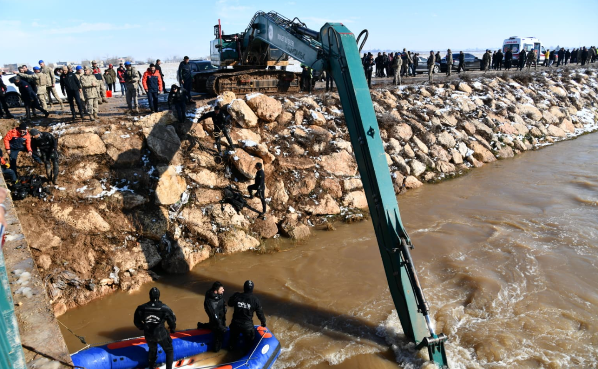 Harran’da Kanala Uçan Araçtaki 3 Çocuğun Cansız Bedeni Bulundu