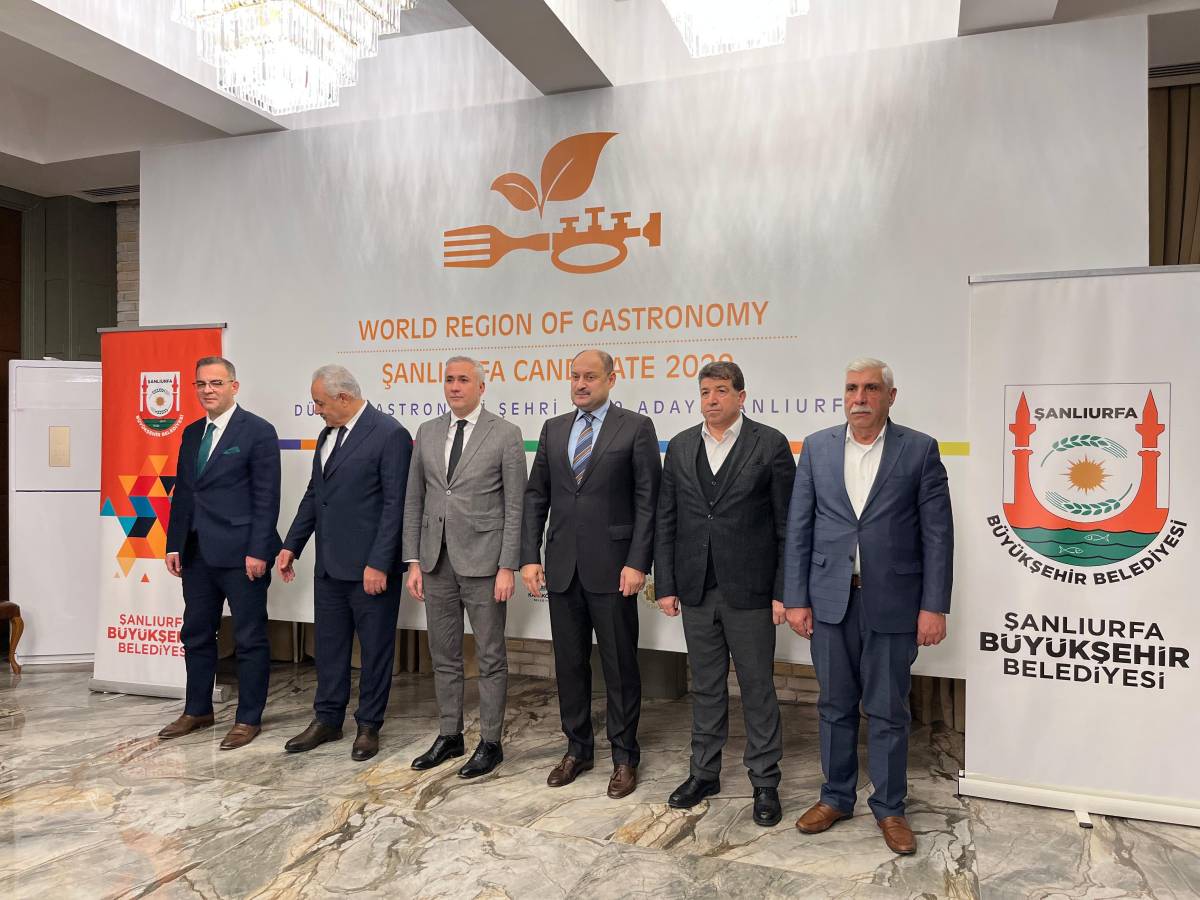 Şanlıurfa, 2029 Dünya Gastronomi Şehri İçin Resmî Aday Oldu